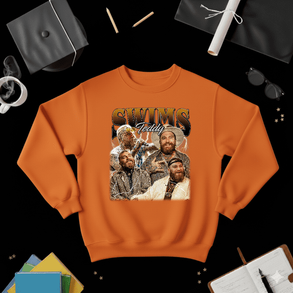 Ltd Teddy Swims Soul Singer Retro Tour Concert Fan Graphic Sweatshirt V41435, up to size 5XL