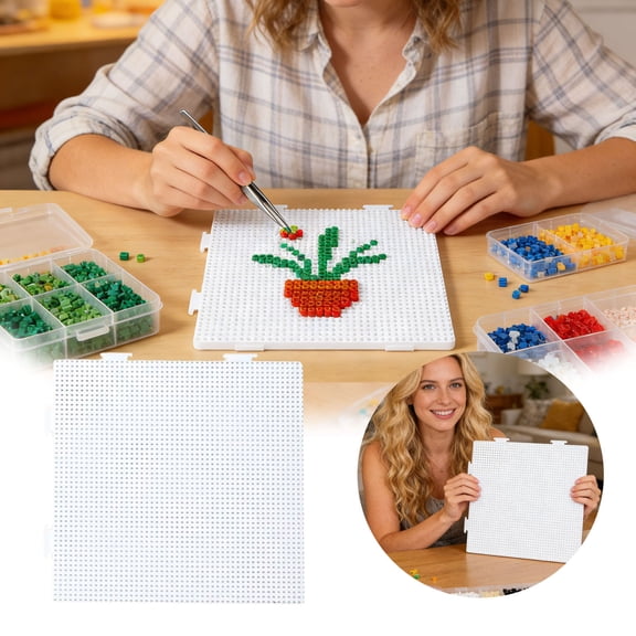Ltdhehe Bead Boards For Kids And Adults Arts DIY With Multiple Design Templates
