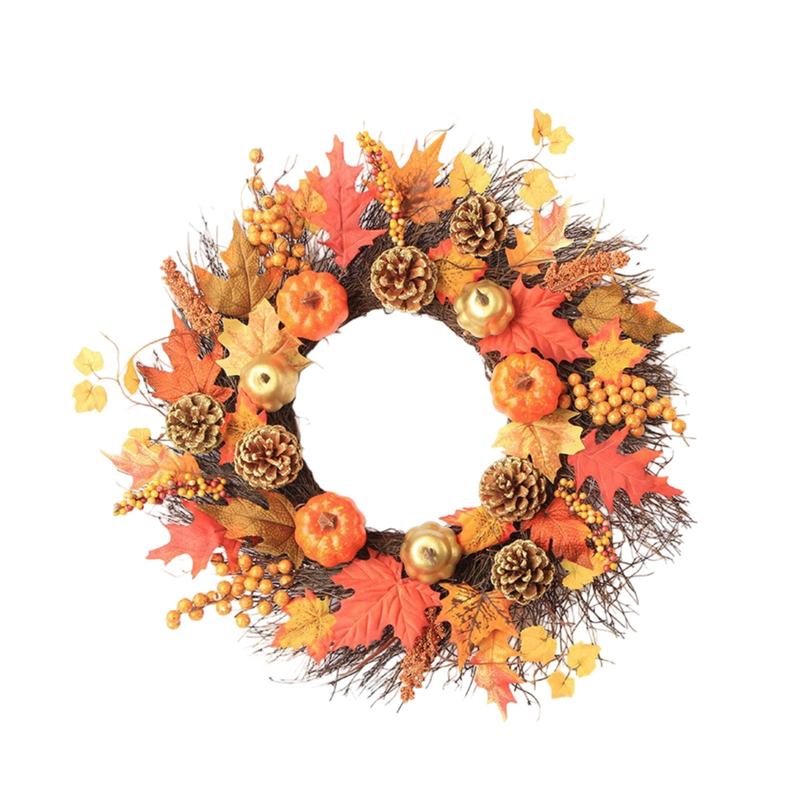 Ltdhehe Fall Wreath Front Door Wreath Fall Wreaths For Front Door ...