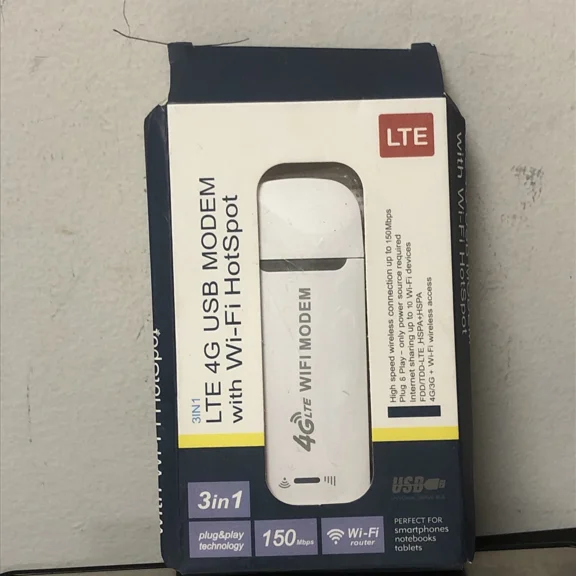 Lte 4G Usb Modem With Wifi Hotspot 3 In 1 150Mbps