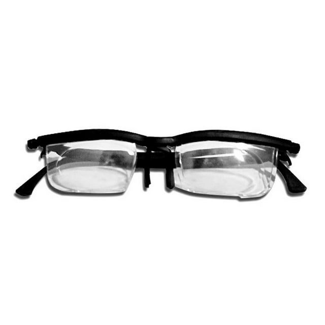 Ltesdtraw Dial Adjustable Glasses Variable Focus for Reading Distance