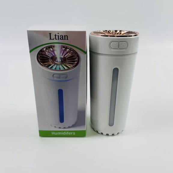 Ltian Humidifers,Smart Humidifiers for Large Room Bedroom, 3 Speed Humidistat, Timer, White