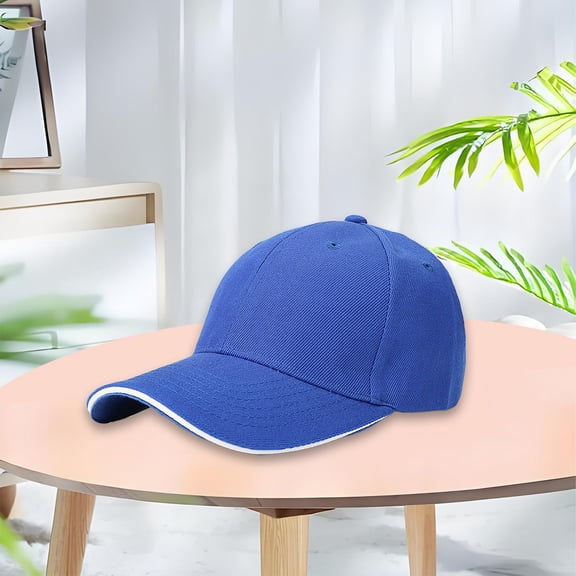 Ltpwer Baseball Hats for Men Hiking Hat Tennis Hat Unisex Vintage Hat with Adjustable Buckle Closure Golf Hat Structured Cap Work Hats Unstructured Cap Work Hats for Men Women's Hat Gym Hat Blue