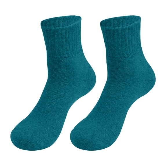 Ltpwer Crew Socks,Thermal Mid‑Calf Socks Unisex,Thick Solid‑Color Winter Socks,Soft Cozy Casual Socks,Ideal for Household Relaxing,Office Working & Cold‑day Daily Footwear Matching G One size