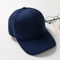 thumbnail image 1 of Ltpwer Hats for Men women,Classic Solid Color Baseball Cap,Plain Unisex Adjustable Hat,Simple Minimalist Style,Ideal for Everyday Casual Wear,Sports,Outdoor Activities & All-Season Use Navy One Size, 1 of 3