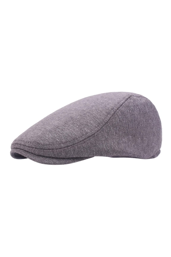 Mens Cap Cotton Ivy Beret Hat Gatsby Newsboy Flat Cap Retro Style Adjustable for Driving Hunting Streetwear Casual Outdoor Activities Versatile All Seasons Comfortablebritish Lookone Size