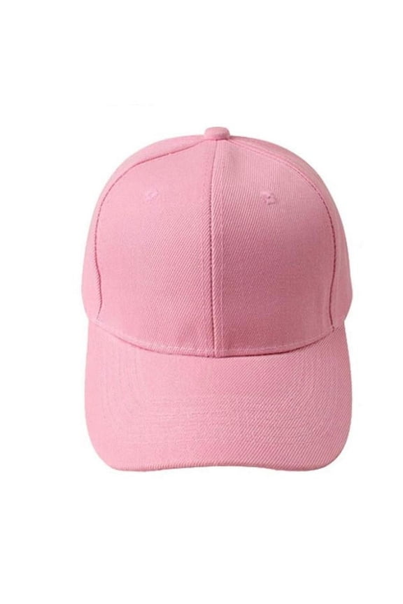 Mens Hat Curved Brim Sun Hat Adjustable Back Strap Hat Blank Snapback Visor Hat Vintage Washed Cap No Logo Baseball Cap Athletic Baseball Fitted Cap Pink One Size