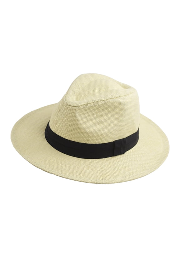 Mens Straw Fedora Hat 1920S Unisex Party Costume Hats 1920S Short Brim Felt Panama Cap Roll Up Hats Trilby Fedora Hat Uv Upf 50+ for Wedding Jazz Cap with Strap Mens Derby Hat Yellow