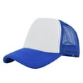 thumbnail image 1 of Ltpwer Mesh Back Trucker Baseball Cap for Men Women,Breathable Full Sun Hat with Adjustable Snapback,Quick-Dry,Multi-Color,Ideal for Running,Hiking,Fishing & Outdoor Activities Light Blue One Size, 1 of 4