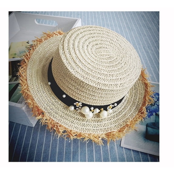 Ltpwer Oversized Beach Hat for Women Sunshade Hats Upf 50+ Uv Sun Protection Straw Hat Wide Brim Travel Vacation Pool Outdoor Woman Straw Hat Foldable Packable Roll Up Cap Country Hats Beige