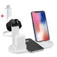 thumbnail image 1 of Ltrototea 6-in-1 Wireless Charger，Mobile, Headset, Watch Adapter, White - Smart Tech for Safe, Fast Charging, 1 of 7