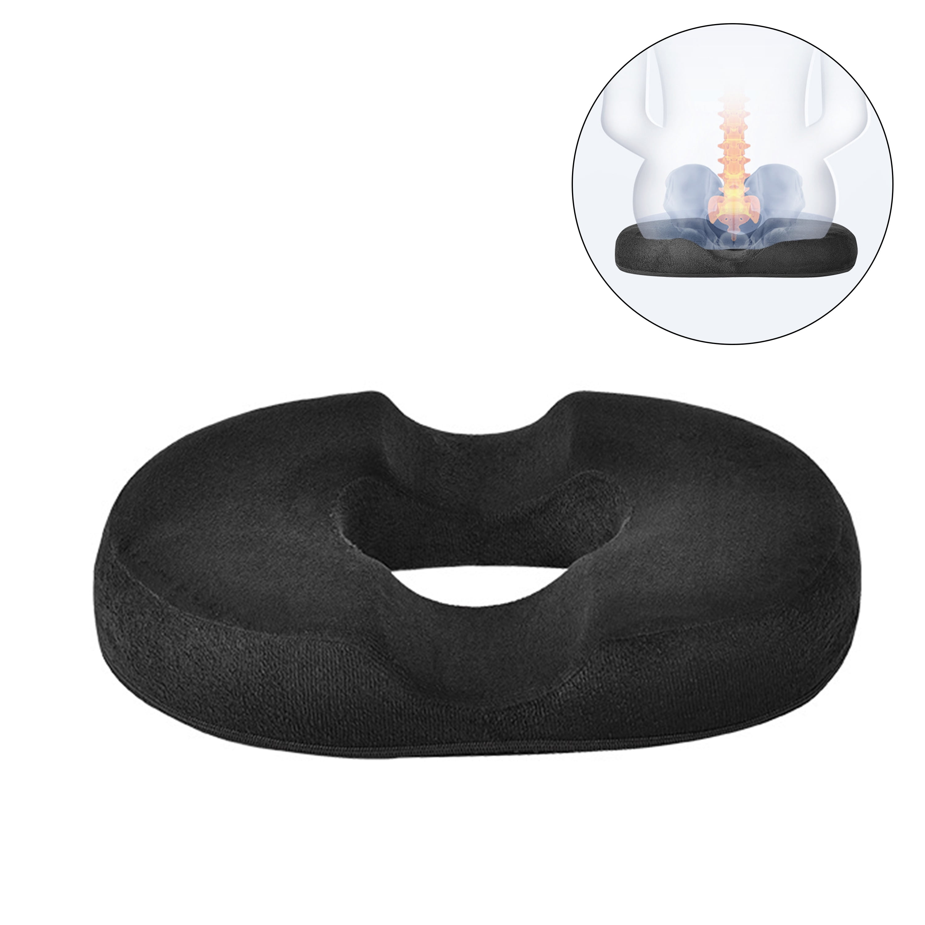 Ltrototea Donut Pillow Seat Cushion for Tailbone Pain Relief and