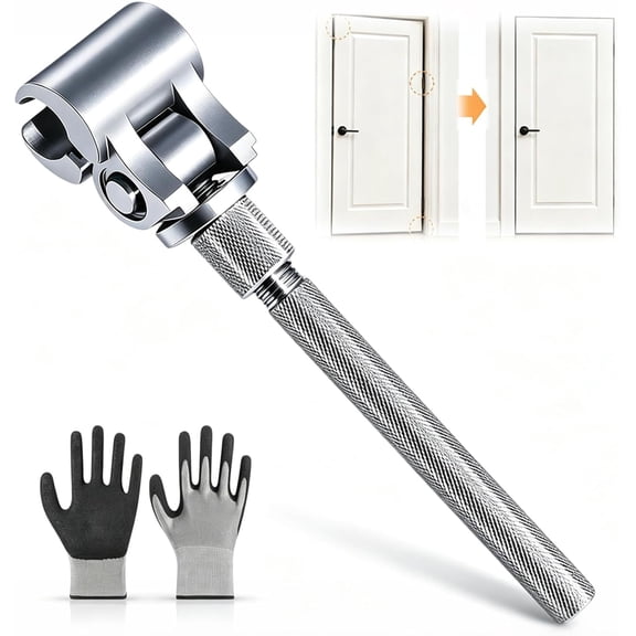 Ltskr Universal Door Hinge Adjustment Tool, High-Carbon Steel Door Alignment Tool for Interior Exterior Doors