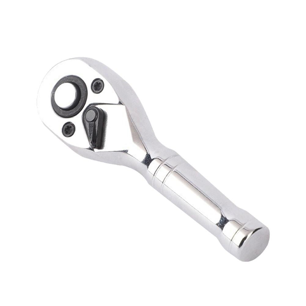 Finger Ratchet Set – 1/2" (45T), 3/8" (39T), 1/4" (43T) – Compact 38mm Body, Non-Slip Knurled Handle