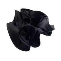 Lttoisl® 14CM Women Large Hair Scrunchie Ponytail Elastic Hair Tie Bobble Silk Satin/ R9L9