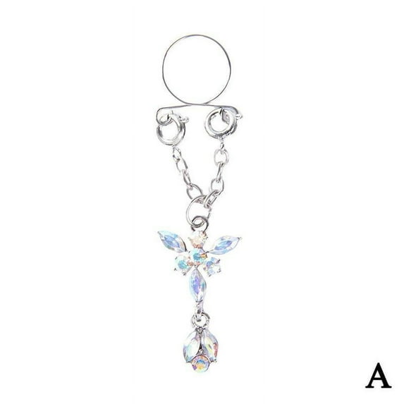 Lttoisl® 1Pc Sexy Non Pierced Clip On Fake Nipple Body Sale ηэ и) λм Jewelry т[ ър L0T7