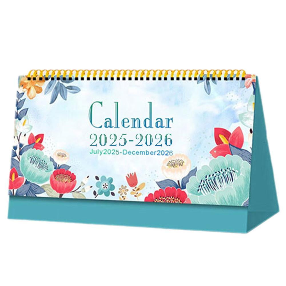 Lttoisl® 20242025 Desk Standing Flip 20242025 Desktop Calendar with