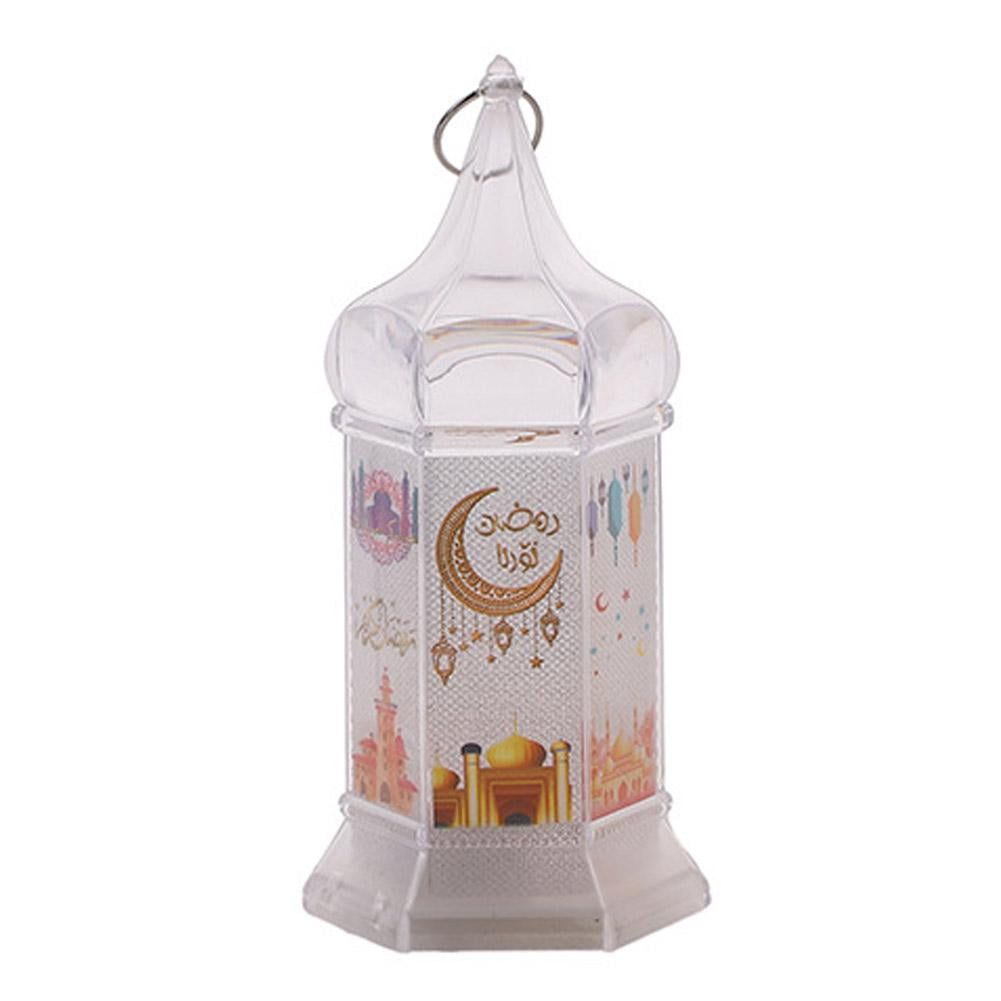 Lttoisl® 2025 Eid LED Mubarak Lantern Creative Night Light Lamp Ramadan