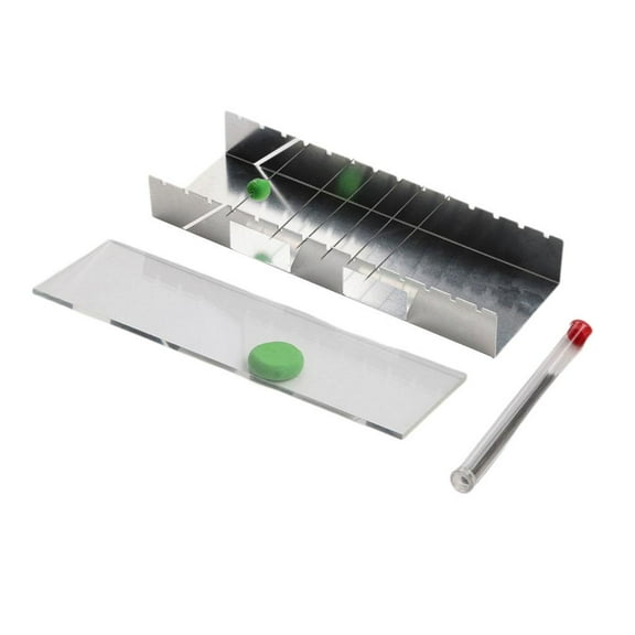 Lttoisl Bead Baking Rack, 9.06 x 2.95 in, Aluminum & Acrylic, Holds Beads for Perfect Drying, Essential for Polymer Clay Crafting