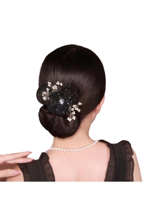 ® Flower Hair Bun Maker, Elegant Lazy Hair Curler, Flower Hair Bun Maker, French Hairstyle Twist Bun Maker, Elegant Hair Accessories Gift For Women Girls F8L1