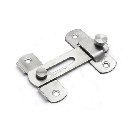 Lttoisl® Gate-Latch Lock Cabin Hook Eye Barn Doors Latch For Bath Door Stainless Steel Y5C3
