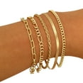 thumbnail image 1 of Lttoisl® Gold Bracelets For Women Waterproof, NEW T5A4 R4S3, 1 of 1
