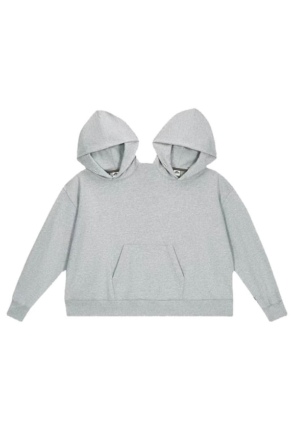 Lttoisl Intimate Hoodie, Funny Couple Hooded Sweatshirt, For Two Wearing People  {  W2H8