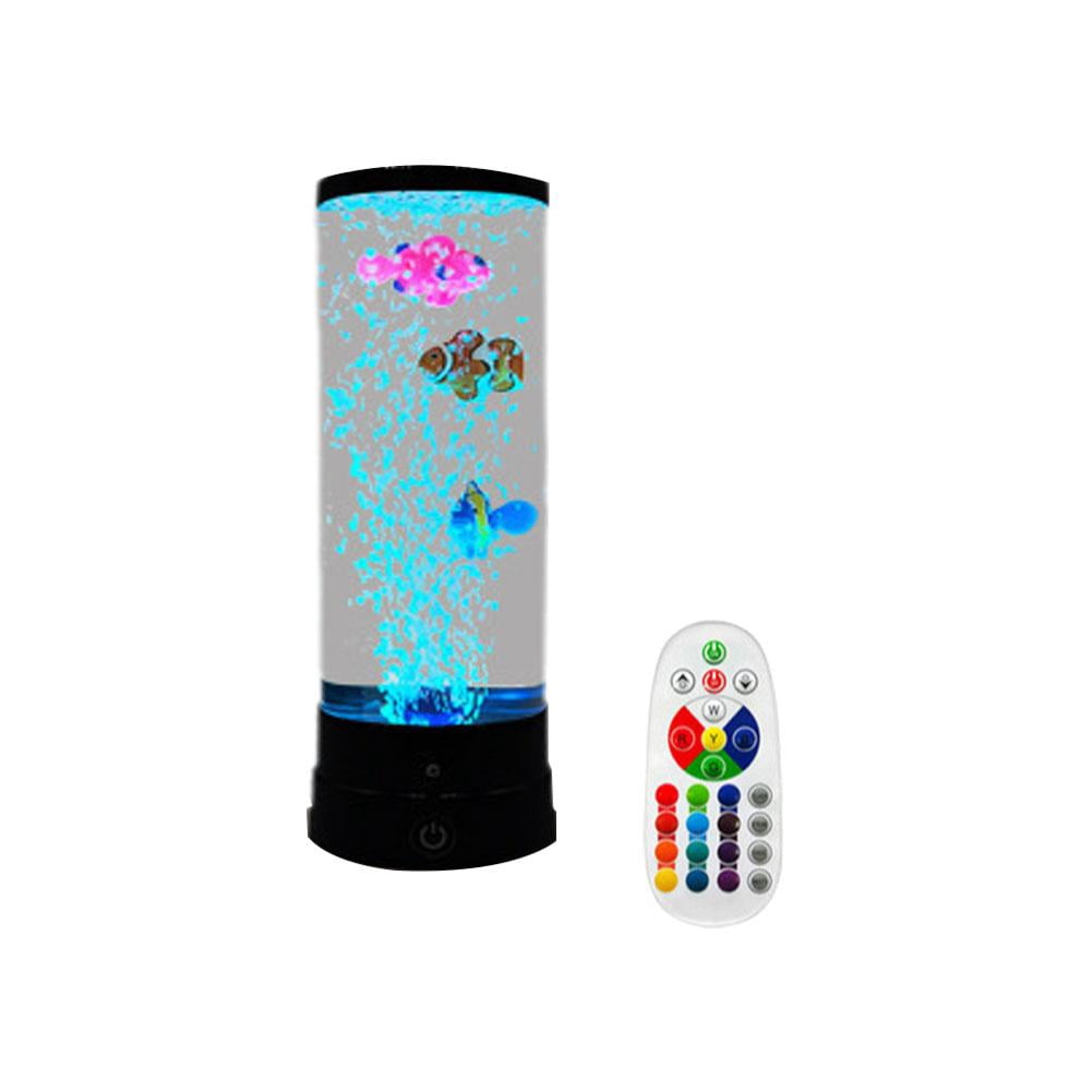 Lttoisl® LED Rainbow Fish Light With 7 Colors And Two Jellyfish Lights ...