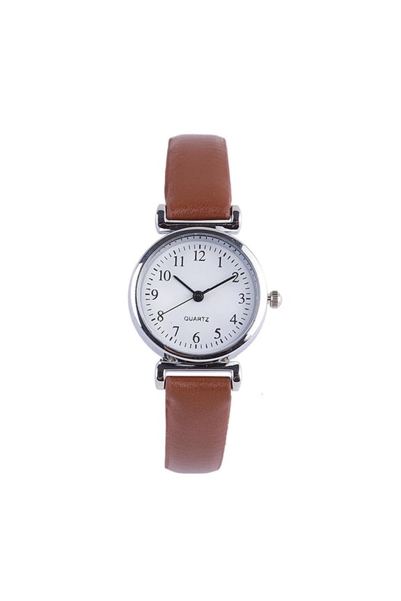® Ladies Wrist Watches Leather Strap Watch Quartz Analogue Case P9 Lot )φ κ; () бё X2W7