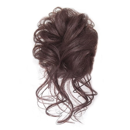 Lttoisl® Messy Bun Hair Piece Scrunchie Updo Wrap Hair Extensions Real as Human NEW J2D9