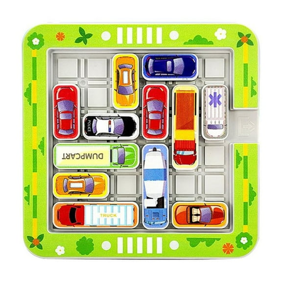 Lttoisl® Rtyweth Move Toys Out Garage - Preschool Magnetic Car Maze,Ingenious Traffic Well-Known Game and Garage C Game,Engaging Logic Y8Q4
