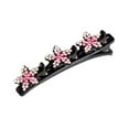 thumbnail image 1 of Lttoisl® Sparkling Crystal Stone Braided Hair Clips Double Bangs HairClips Braided Lot H8 P6I0, 1 of 1