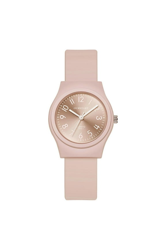 Digital Candy Color Silicone Quartz Watch for Women - Casual Fashion Style