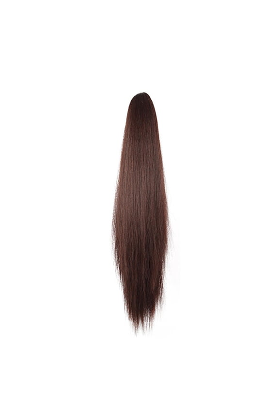 ® Synthetic Long Straight Claw Ponytail Wigs Clip In Tail Hair Hairpin O5X7Ðσ F0H8