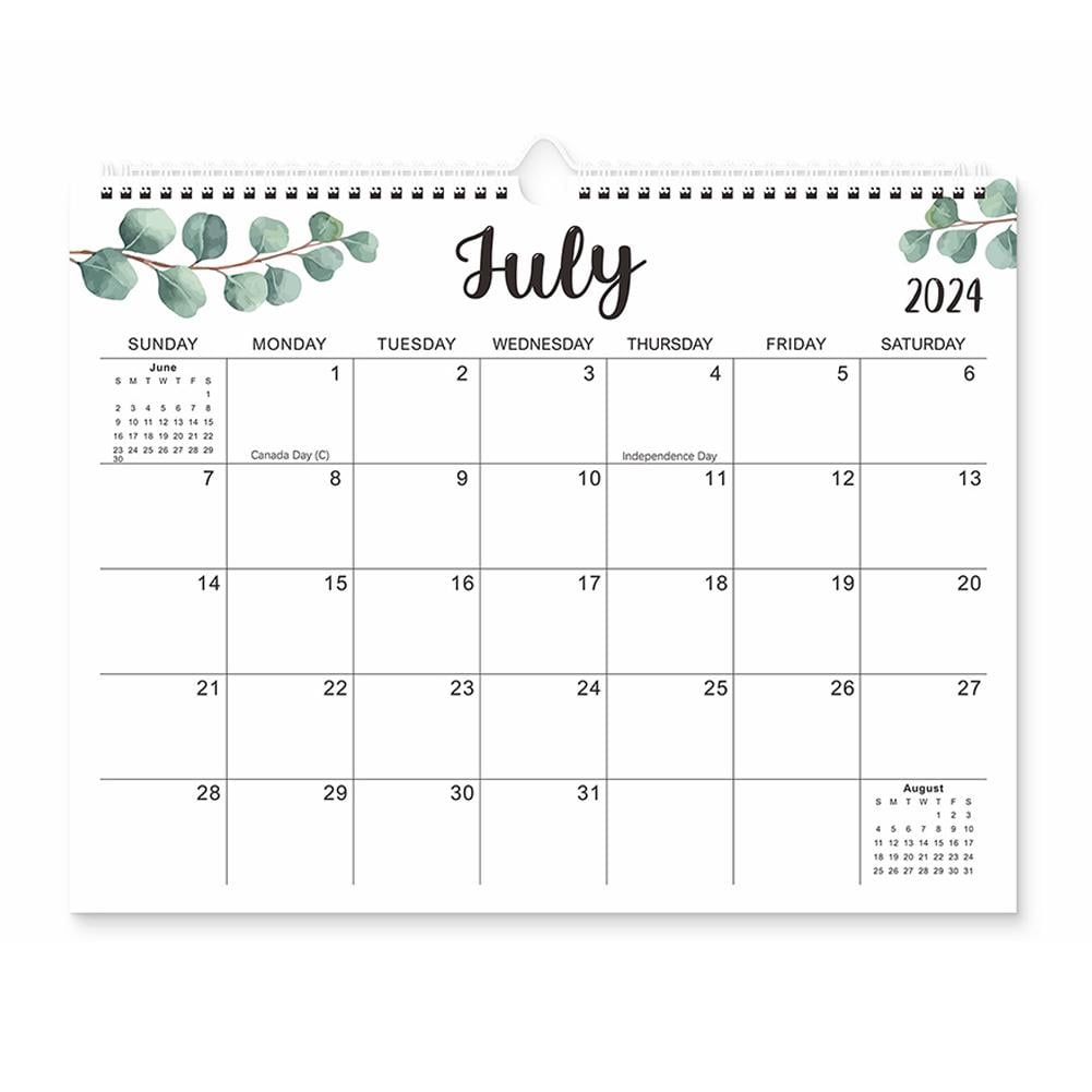 Lttoisl® skylight calendar covers the months of July 2024 through