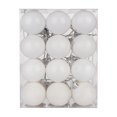 thumbnail image 1 of Ltvvegg 24Pcs Christmas Ball Ornaments, 1.57" Christmas Balls Plastic Shatterproof Christmas Tree Decorations Ornaments Balls Party Decorations, White, 1 of 3