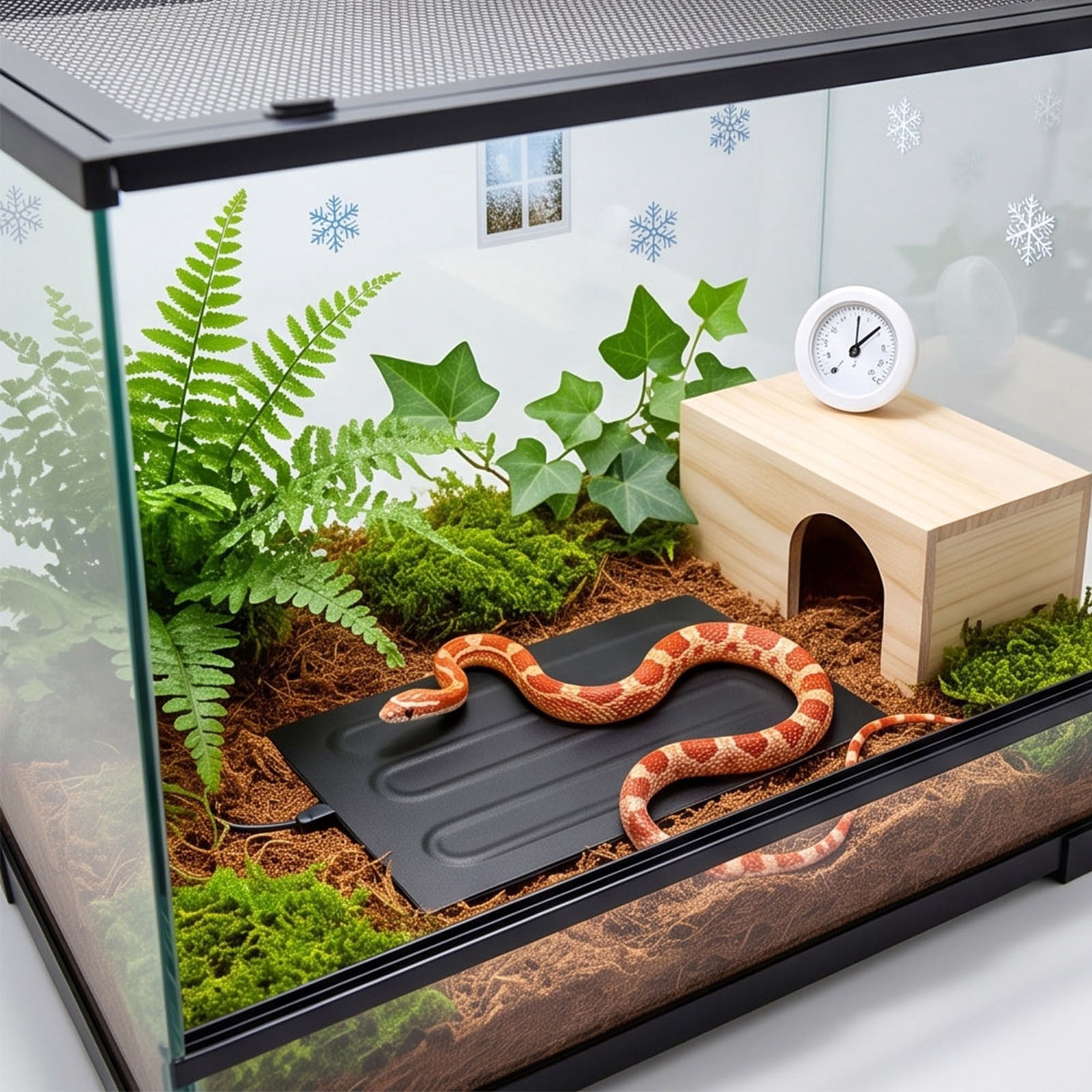 Ltvvegg 5 V Reptile Heat Pad, Reptile Heating Pad Under Tank, Safe Fast ...