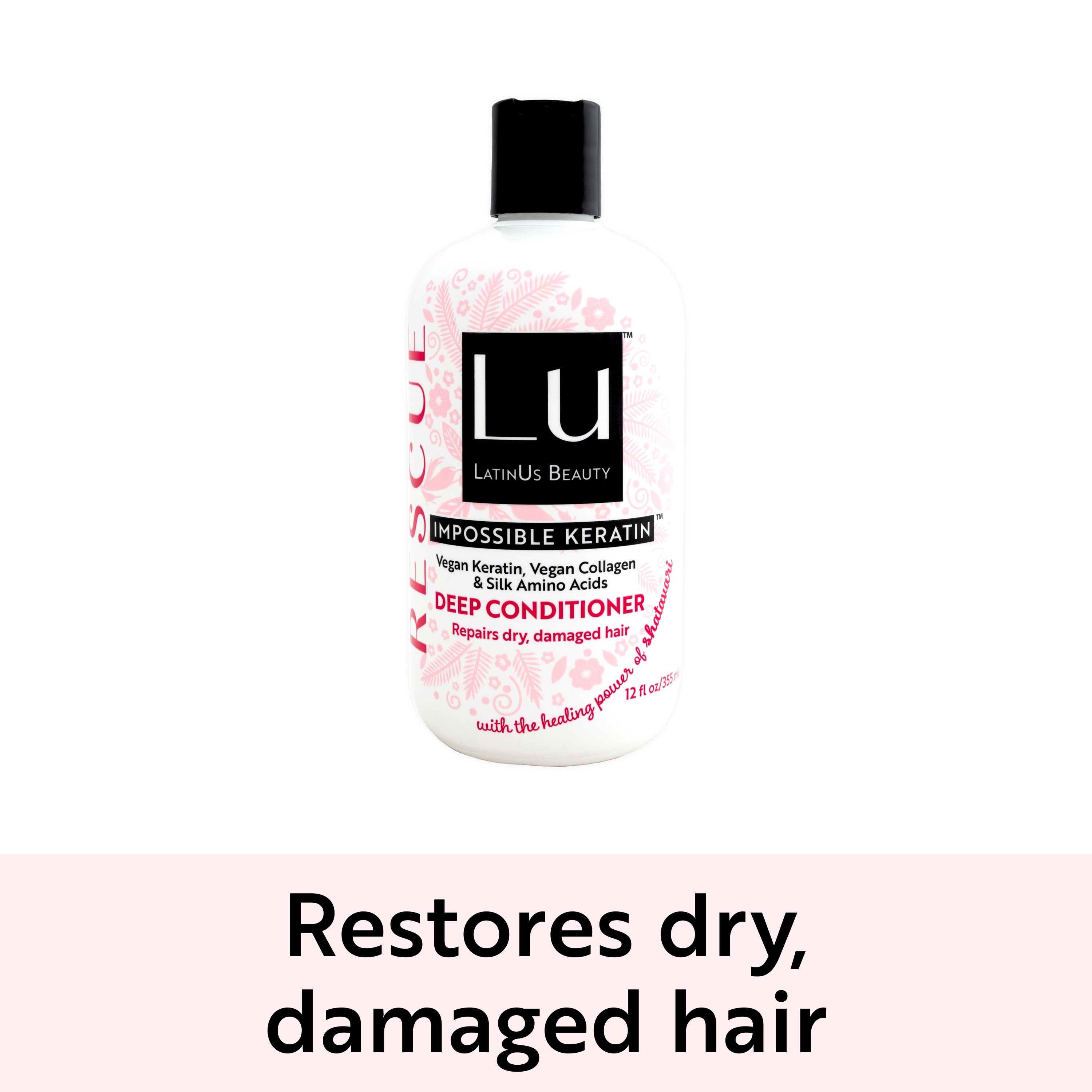 Lu by LatinUs Beauty Rescue Conditioner, Deep Repair, 12 fl oz