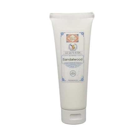 Lu Lu's Suds All Natural Homemade Handmade 4 oz Goat Milk Lotions Shea Butter, Sweet Almond Oil, Coconut Oil NO DYES, NO PIGMENTS, or HARMFUL CHEMICALS