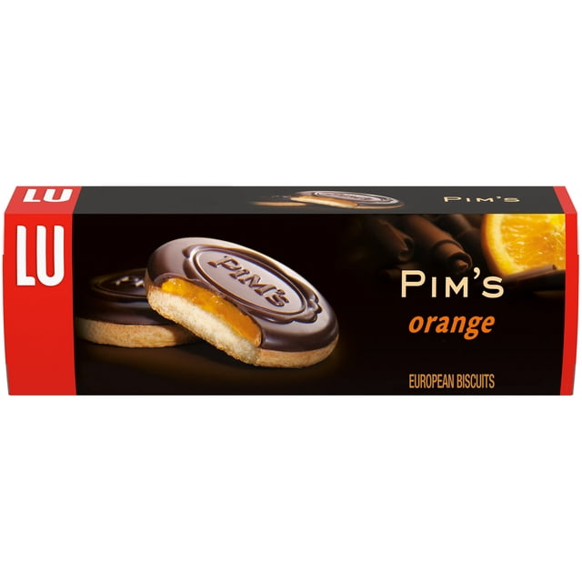 Lu Pim's Orange European Biscuits, 5.29 oz