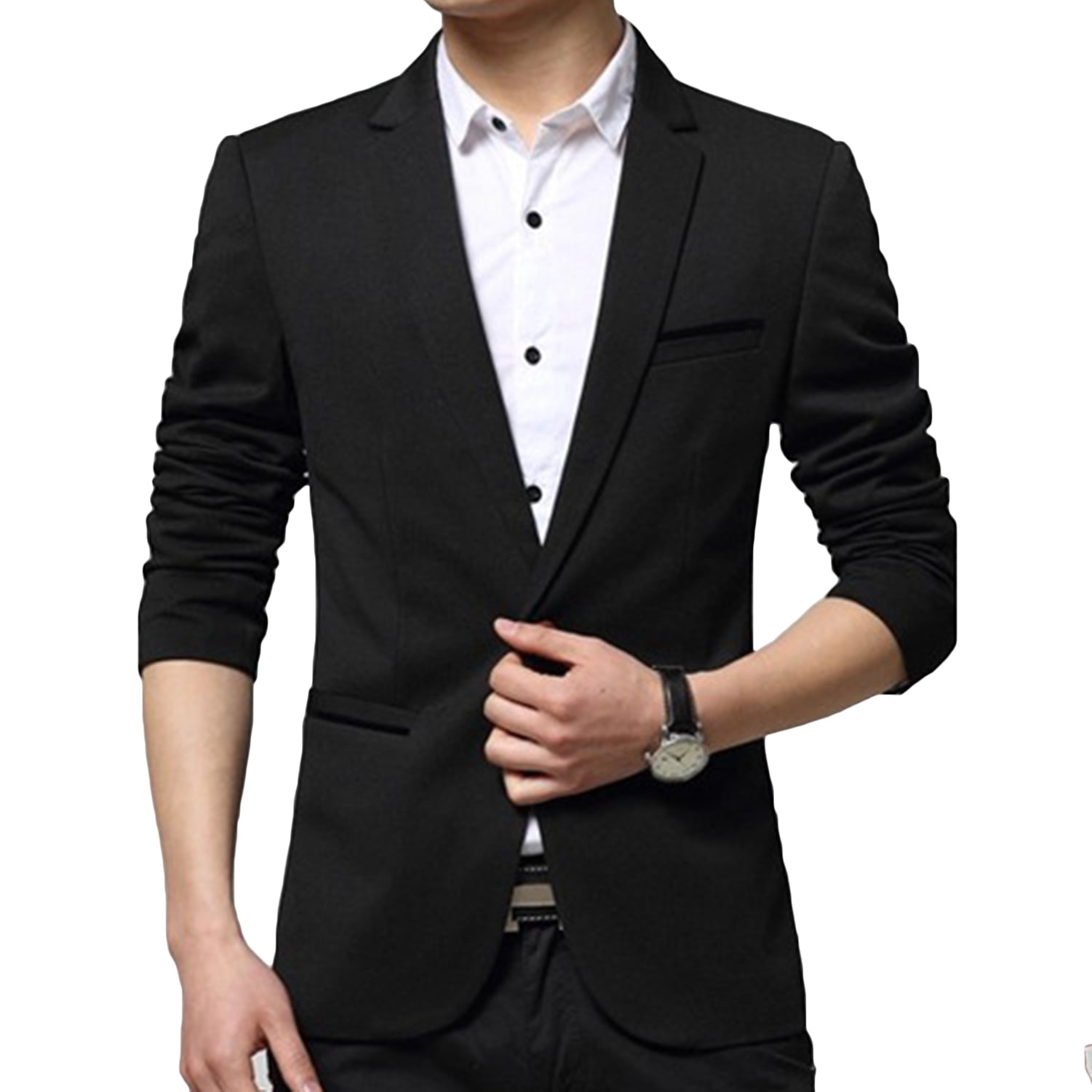 long blazer jacket men