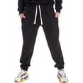 thumbnail image 1 of SWSMCLT Men's Sports Pant Snow Sweatpants Elastic Waist Lounge Joggers Casual Fleece Lined Pants Slim Fit Soft Jogger Black Medium, 1 of 4