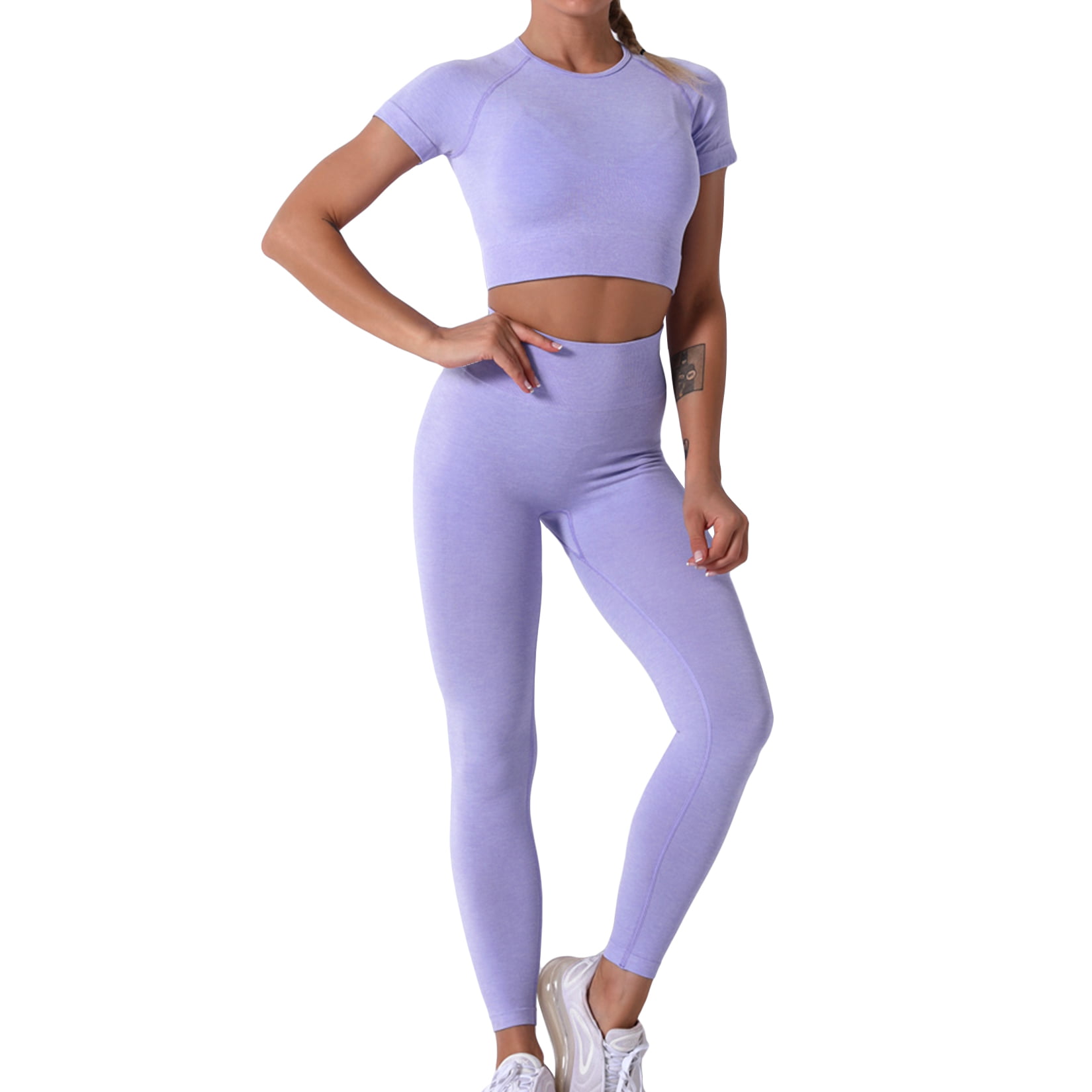 ADAGRO Womens Clothing Sets One Shoulder Slim Crop Top & Flare Pants Set  (Color : Lilac Purple, Size : X-Small) : : Clothing, Shoes &  Accessories