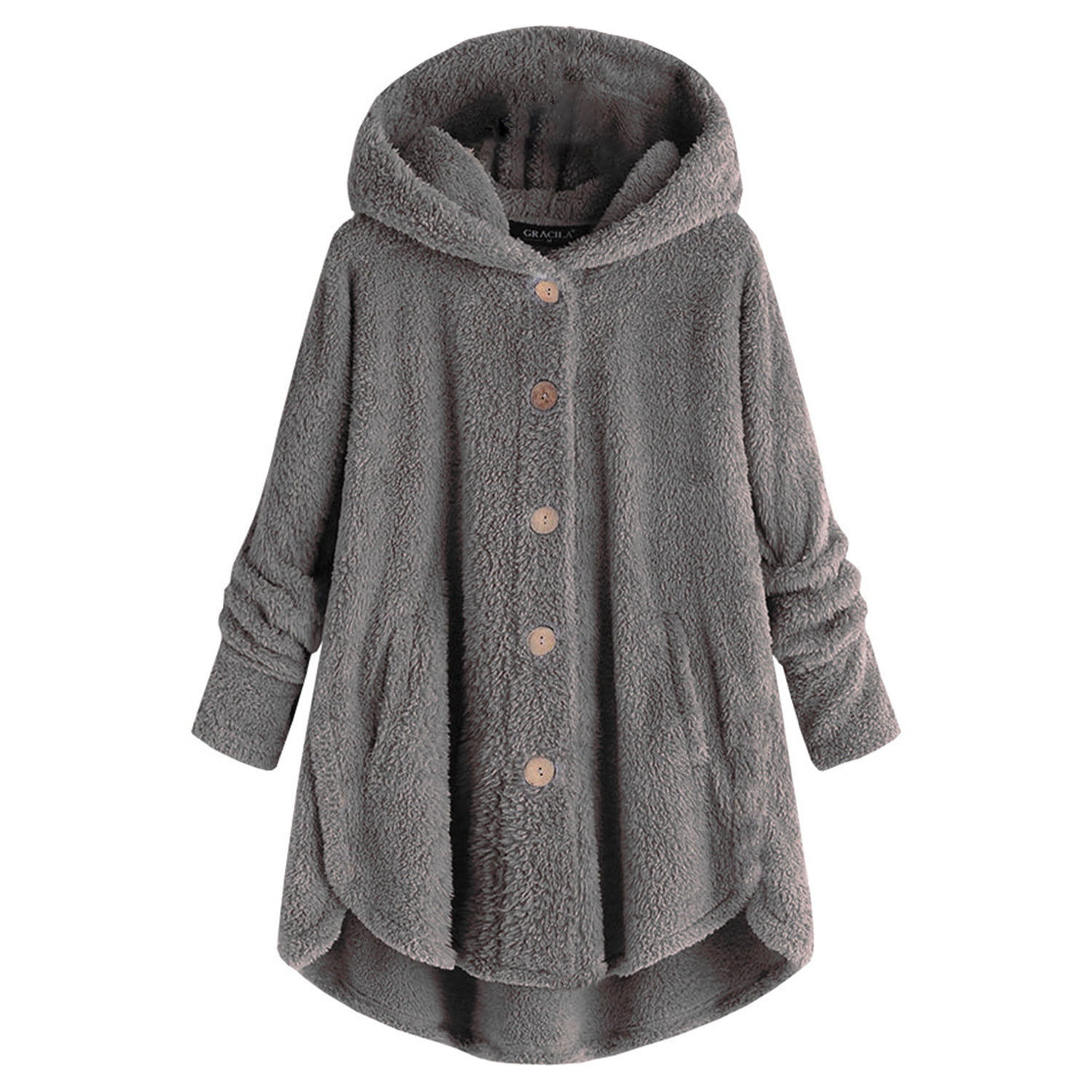 Plus size hotsell fluffy hoodie