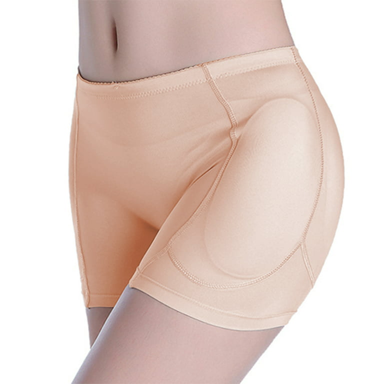 Lu's Chic Women's Seamless Hip Enhancer Padded Shapewear Panties