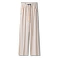 thumbnail image 1 of Lu's Chic Women's Wide Leg Trousers Palazzo Pants Casual Summer Lounge Soft Elastic Waist Casual Pants Pink 14, 1 of 1