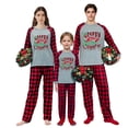 thumbnail image 1 of LuLiaMenton Christmas Pajamas, Xmas sailboat Print, Matching Sleepwear, Plus Sizes, 2-3T-Kid, 1 of 6