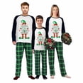 thumbnail image 1 of LuLiaMenton Family Christmas Pajamas, Red Plaid WE ARE FAMILY Matching Sleepwear, 7-8Y-Kid, 1 of 6