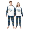 thumbnail image 1 of LuLiaMenton Hanukkah Pajamas Matching Couples Shalom Yall Menorah Pjs Set, Womens S, 1 of 5