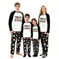 thumbnail image 1 of LuLiaMenton Trick or Treat Pajamas, Matching Halloween Family Loungewear Set, Womens XL, 1 of 7